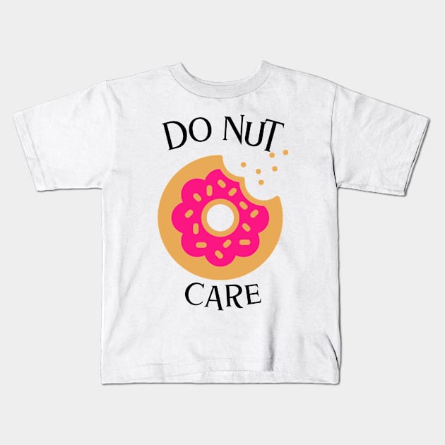 Doughnut Donut Yummy Delicious Food Kids T-Shirt by ToddHeal